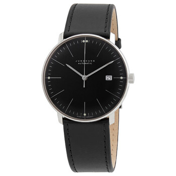 Junghans Max Bill Automatic Black Dial Men's Watch 027340002