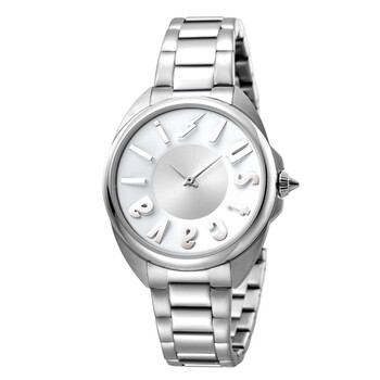 Logo Silver Dial Ladies Watch JC1L008M0065