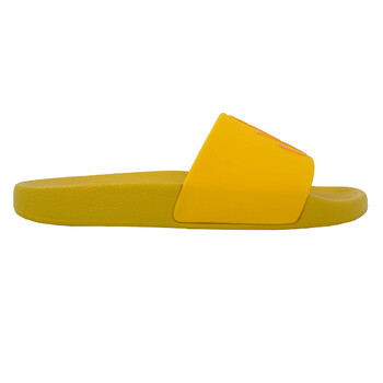 JW Anderson Ladies Bright Yellow Logo Pool Slides, Brand Size 37