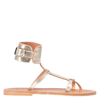 サンダル・ミュール K Jacques SS24 'Caravelle' sandals (CARAVELLE PULNATUREL) K JACQUES ST TROPEZ + NET SUSTAIN Caravelle leather sandals