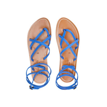 Criss-Cross Strap Zenobie Sandals