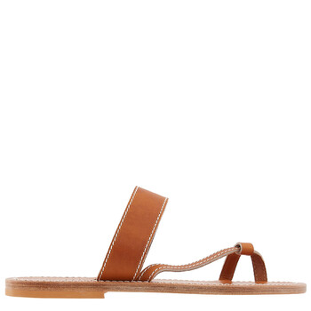 サンダル・ミュール K Jacques SS24 'Caravelle' sandals (CARAVELLE PULNATUREL) K.Jacques Caravelle Sandals Black Leather – Handmade