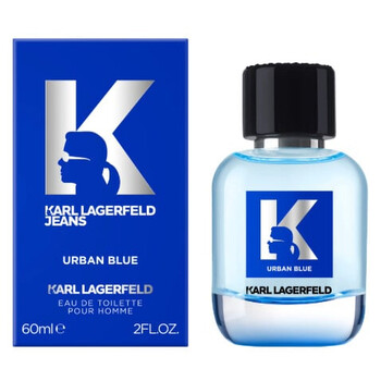 Karl Lagerfeld Men's Urban Blue EDT Spray 3.4 oz Fragrances