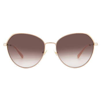 Brown Gradient Oval Ladies Sunglasses OCTAVIA/G/S 0AU2/HA 59 Brown Gradient Oval Ladies Sunglasses OCTAVIA/G/S 0AU2/HA 59