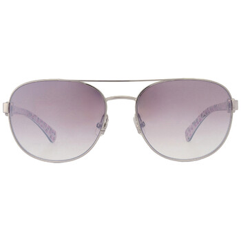 Guess Factory Smoke Pilot Ladies Sunglasses GF6188 20B 57 