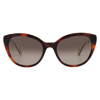 Brown Shaded Cat Eye Ladies Sunglasses AMBERLEE/S 01NR/HA 55 Brown Shaded Cat Eye Ladies Sunglasses AMBERLEE/S 01NR/HA 55