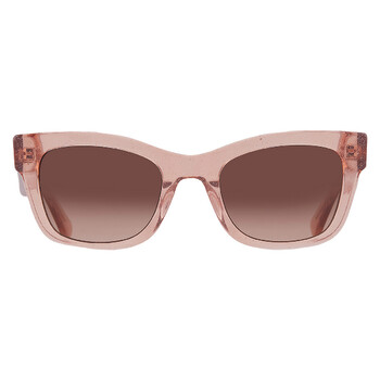Brown Shaded Cat Eye Ladies Sunglasses KS AIMEE/S 0QR0/HA 50 Brown Shaded Cat Eye Ladies Sunglasses KS AIMEE/S 0QR0/HA 50