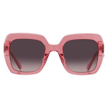 Brown Shaded Square Ladies Sunglasses NAOMI/S 0733/HA 52 Brown Shaded Square Ladies Sunglasses NAOMI/S 0733/HA 52