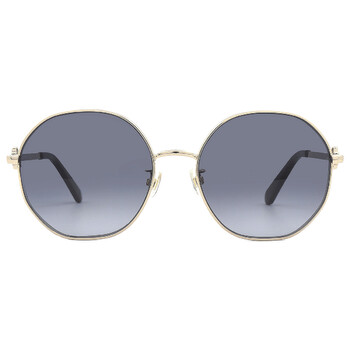Jimmy Choo Grey Gradient Round Ladies Sunglasses PAM/S 02F7/9O 57 