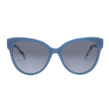 Kate Spade Ladies Blue Cat Eye Sunglasses CRYSTAL-S-PJP  display picture 2