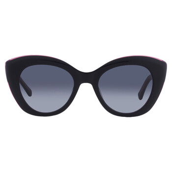 Ferragamo Salvatore Ferragamo Grey Cat Eye Ladies Sunglasses