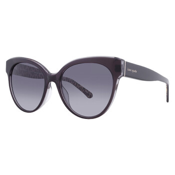 Grey Shaded Cat Eye Ladies Sunglasses AUBRIELLA/G/S 0HWJ/9O 55