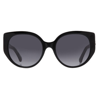 Kenzo Smoke Gradient Round Ladies Sunglasses KZ40160I 01B 49