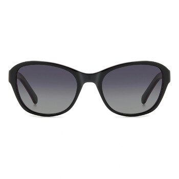 NWT Kate Spade AUBRIELLA/G/S-0HWJ 9O Grey Cat Eye 55mm Sunglasses KATE SPADE AUBRIELLA/G/S HWJ 9O Sunglasses Gray Frame Gray  main image 2