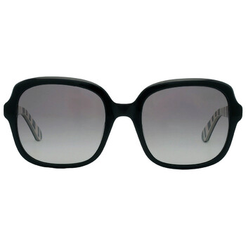 JIMMY CHOO エレキャットアイフレムサンクラス ELEFS FWM Jimmy Choo Grey Gradient Butterfly Ladies Sunglasses JUDY/S