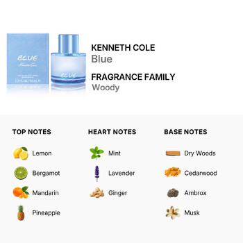 Men's Blue EDT Spray 1.7 oz Fragrances 608940563694