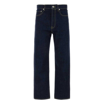 Kenzo logo patch デニムスカート KENZO デニムスカート ジャパニーズ デニム ショート スカート