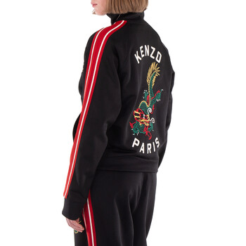 Dragon Print Long Sleeve Sweater