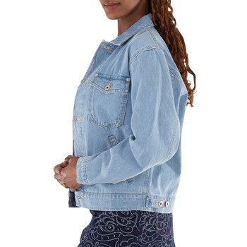 Embroidered Trucker Long Sleeve Jacket