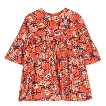 Girls Floral Print Lyocell Dress K12341-40A