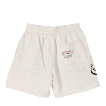 Girls Tiger Logo Drawstring Shorts