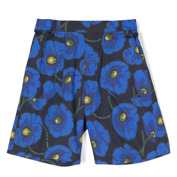 Kids All Over Poppy Print Bermuda Shorts K24322-845
