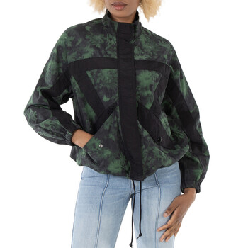 Kenzo Ladies Patterned Zip-up Jacket, Size Medium FB62BL1359G8-53