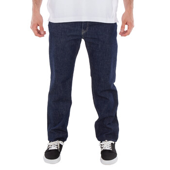 デニム・ジーパン BURBERRY BLUE COTTON DENIM JEANS Burberry Vintage Blue Straight Leg Cotton Denim Jeans, Waist
