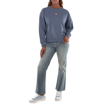 Logo-Patch High Waisted Jean