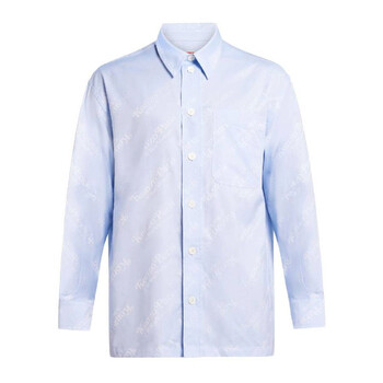 Kenzo Logo-Print Long Sleeve Shirt, Size X-Large