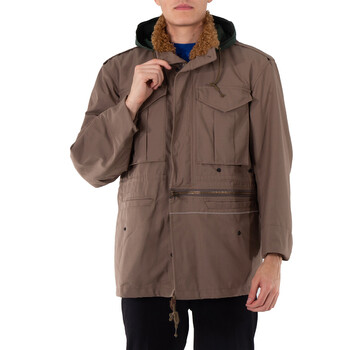 Burberry Backwell Single-Breasted Cotton Jacket, Brand Size