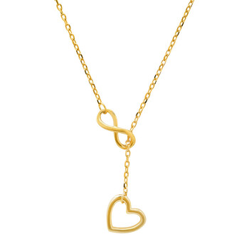 Kylie Harper Sterling Silver Infinity Heart Y Necklace 04