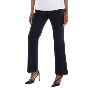 Flared High-Waisted Formal Pants