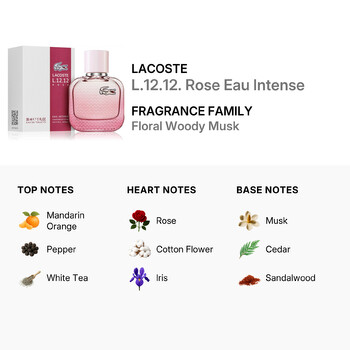 Ladies L.12.12. Rose Eau Intense EDT 1.1 oz Fragrances 3616303459963