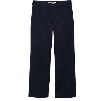 Straight Fit Cotton Pants