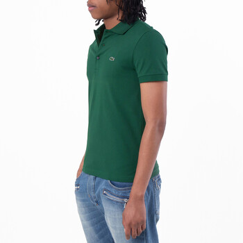Stretch Pique Short-Sleeve Slim Fit Polo Shirt