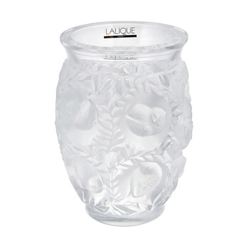 Grand Vase Lalique Sakura - Cristal Clair - Fait Main - Neuf