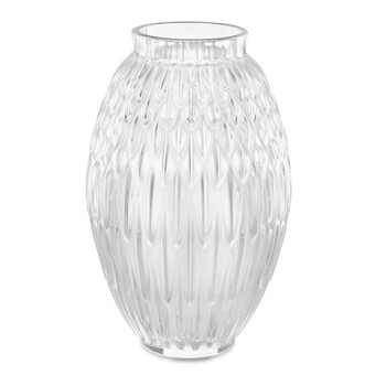 Lalique Crystal Large Medusa Vase 12651 0090592043813