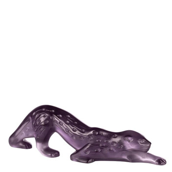 Zeila Panther Small Sculpture Dusk Purple 10811600