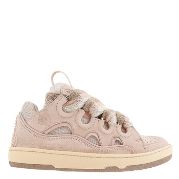 Lanvin Ladies Nude Curb Sneakers, Brand Size 36 (US Size 4