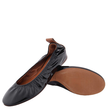 Patent Leather Ballerina Flats
