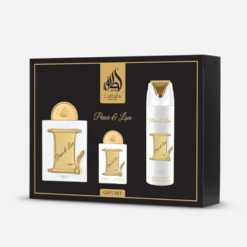 Lattafa Unisex Pride Vintage Radio 3pcs EDP Gift Set Fragrances