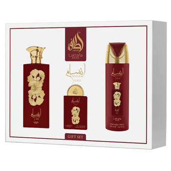 Lattafa Unisex Pride Nebras 3pcs EDP Gift Set Fragrances