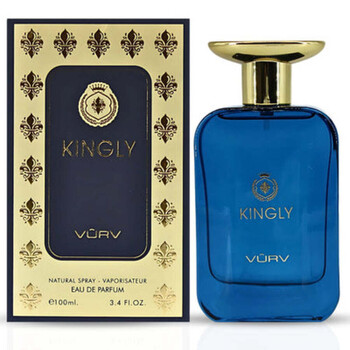 Lattafa Unisex Vurv Kingly EDP Spray 3.4 oz Fragrances 6290362342168