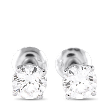 Grown Gorgeous 14K Gold 0.85ct Choice of Color Lab Grown Diamond Stud Earrings main image 0