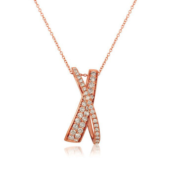 【Swarovski】Hyperbola ペンダント 5677623 Swarovski Hyperbola women's rose gold plated infinity