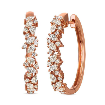 Le Vian Ladies Nude Diamonds Earrings set in 14K Strawberry Gold TRIT