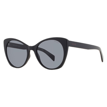 Grey Cat Eye Ladies Sunglasses LV 1015/S 0807/IR 55
