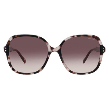 Purple Square Ladies Sunglasses LV 5015/S 0HT8/HA 57