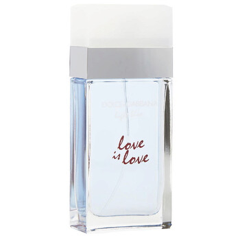 Light Blue Love Is Love / Dolce and Gabbana EDT Spray Limited Edition Tester 3.3 oz (W)